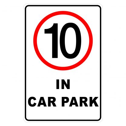 Car Park Speed Limit