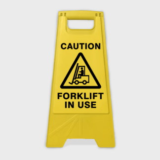 Caution Forklift In Use