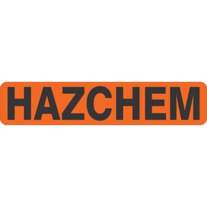 Hazchem Sign