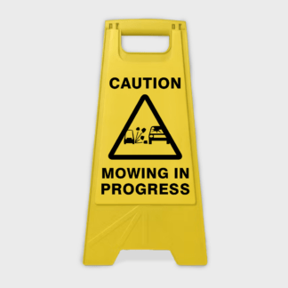 Caution Mowing In Progress
