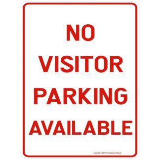 No Visitor Parking Available