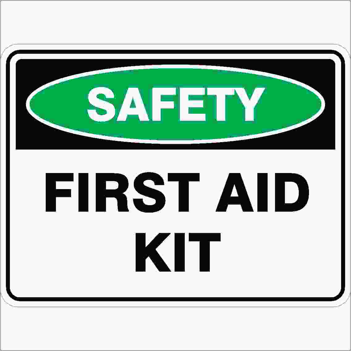 Emergency Signs FIRST AID KIT