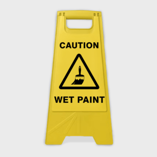 Caution Wet Paint