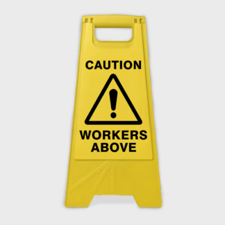 Caution Workers Above