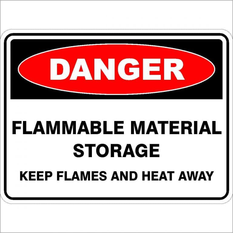 Flammable Material Storage Keep Heat & Flames Away - Discount Safety ...