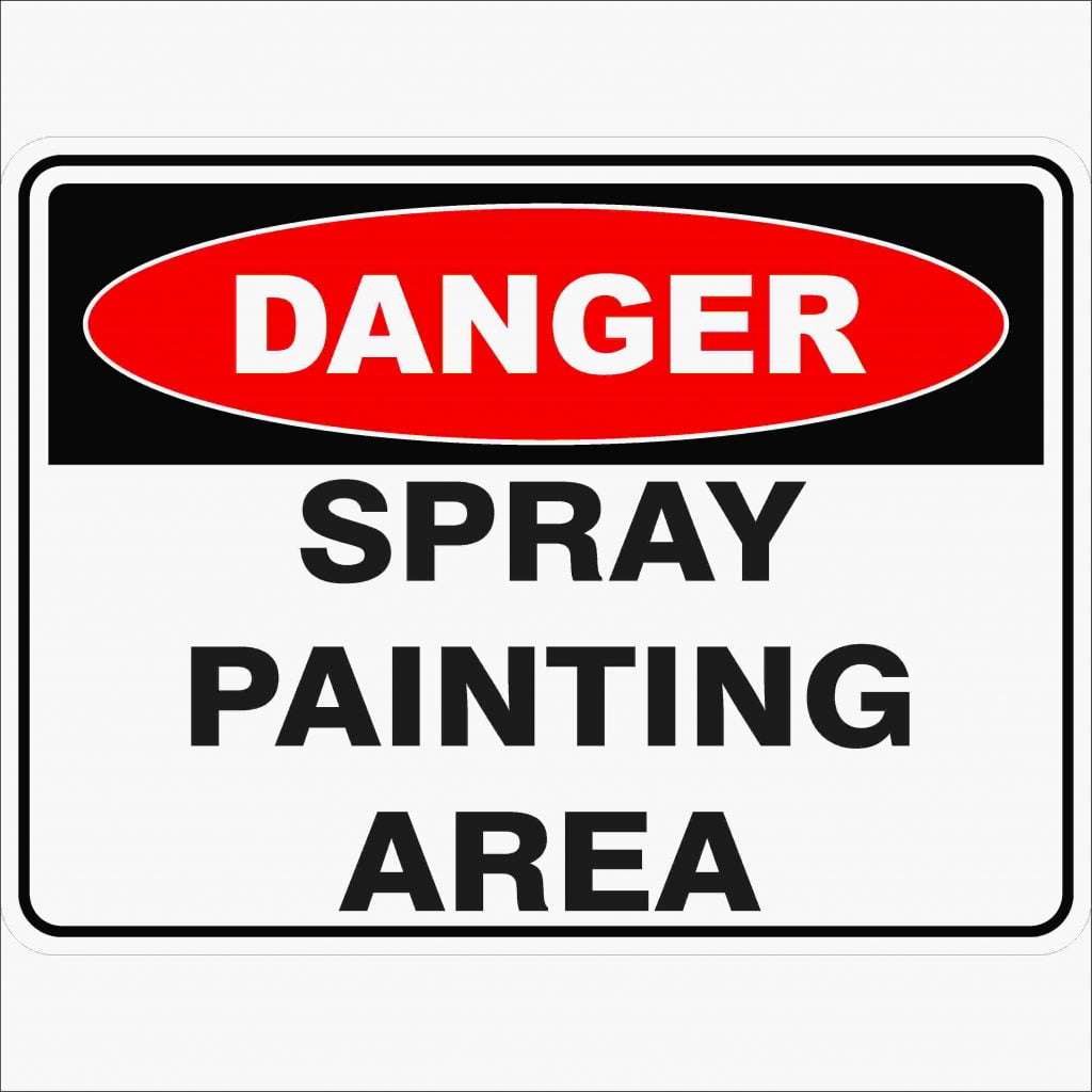 SPRAY PAINTING AREA Discount Safety Signs New Zealand