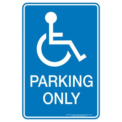 Disabled Parking Only