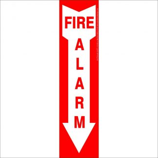 Fire Alarm Vert Arrow