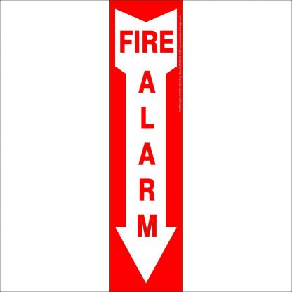 Fire Alarm Vert Arrow