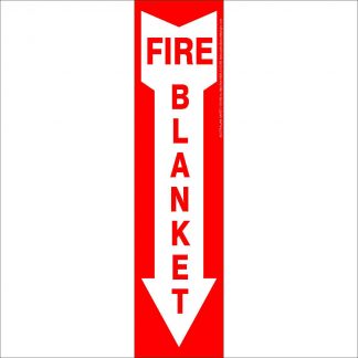 Fire Blanket Vert Arrow