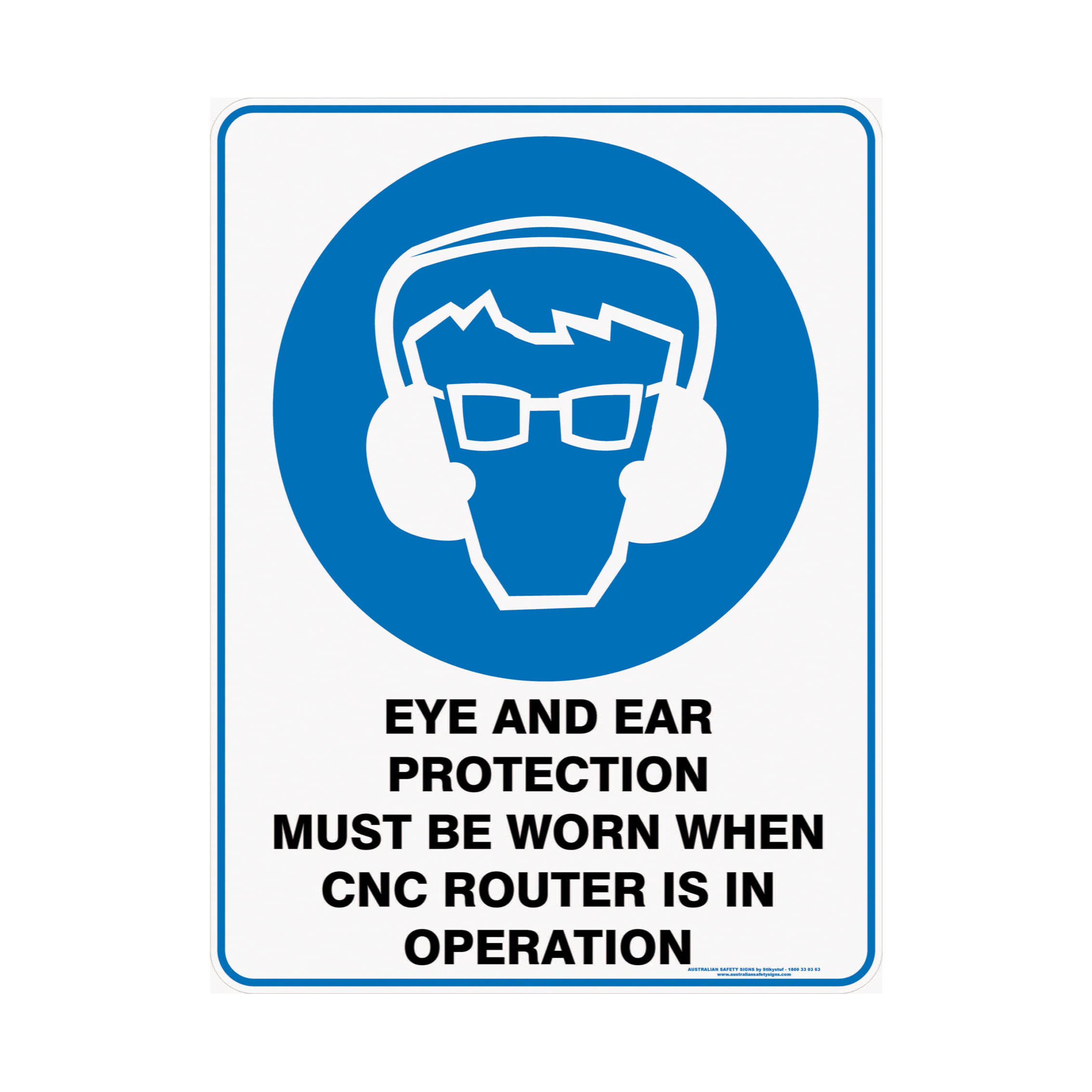 Eye And Ear Protection When Cnc Router Is In Operation