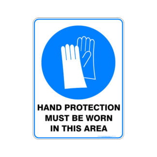 Hand Protection Must Be Worn