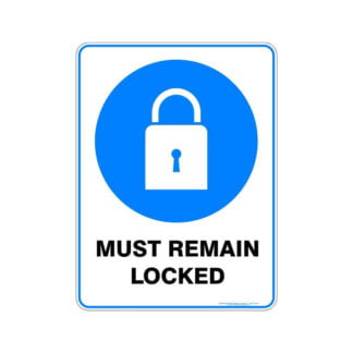 Must Remain Locked