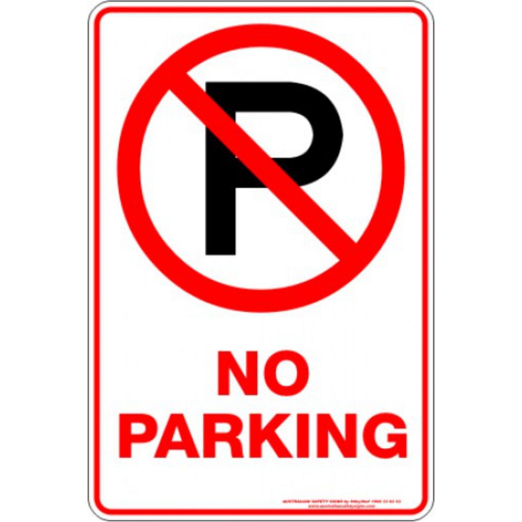 NO PARKING P Discount Safety Signs New Zealand