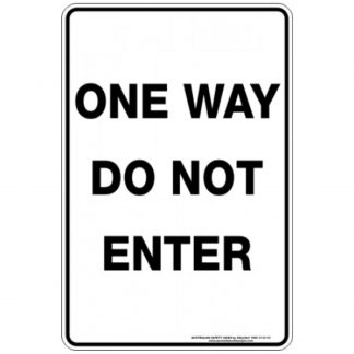 One Way Do Not Enter