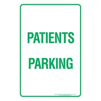 Patients Parking