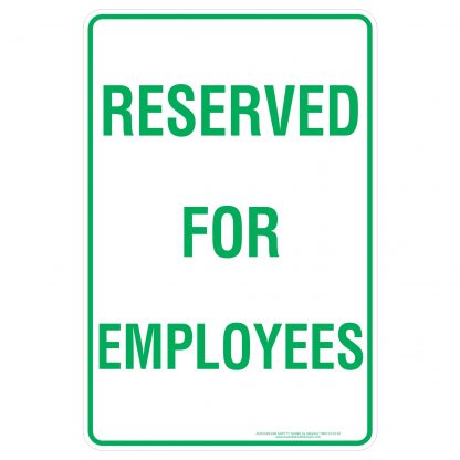 Reserved For Employees