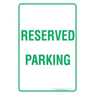 Reserved Parking