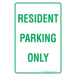 Resident Parking Only