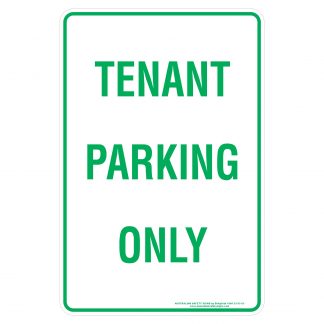 Tenant Parking Only