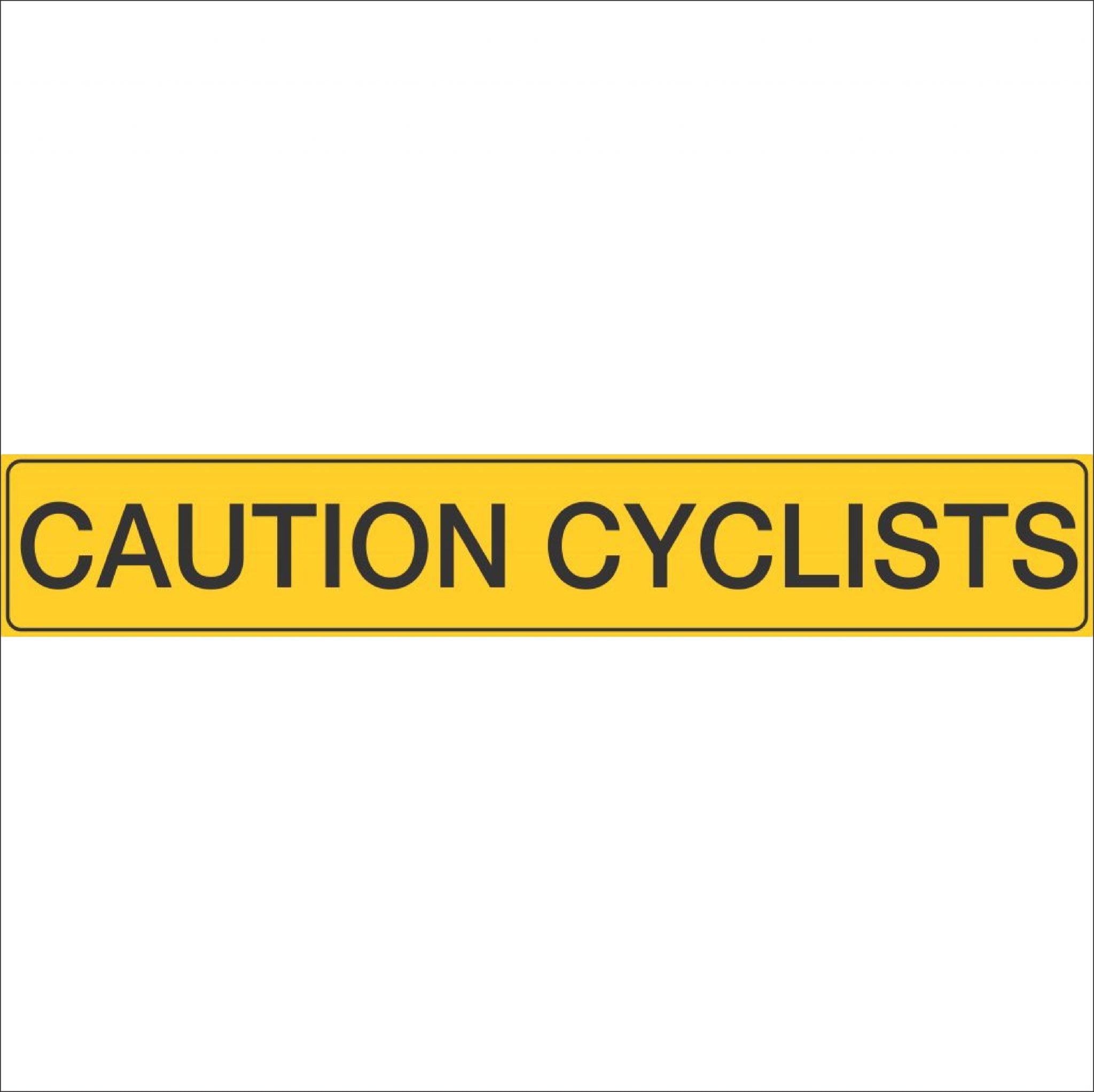 Traffic Signs CAUTION CYCLISTS