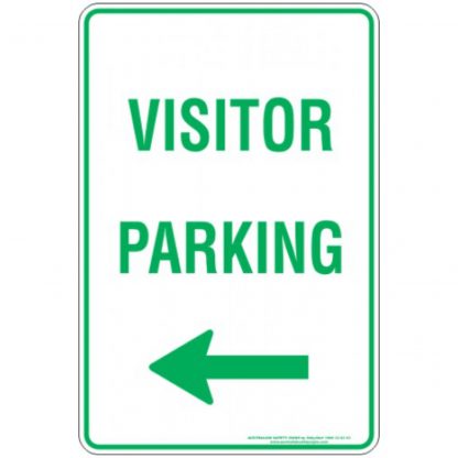 Visitor Parking Arrow Left