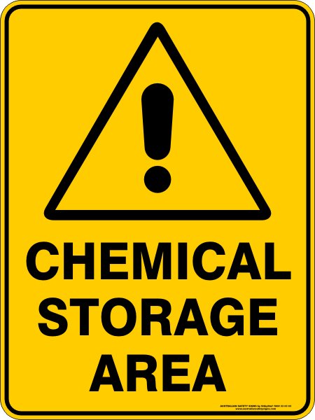 chemical hazard signs