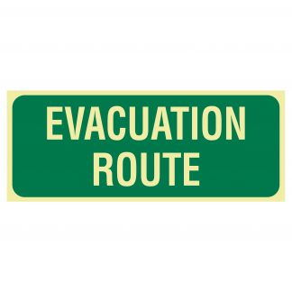 Exit Sign - Evacuation Route
