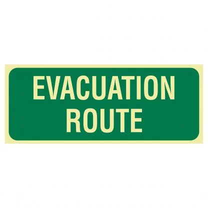 Exit Sign - Evacuation Route