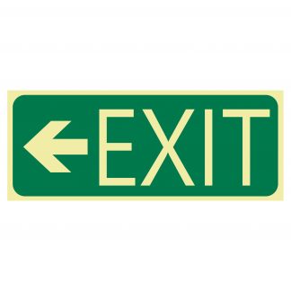 Exit Sign - Exit Arrow Left