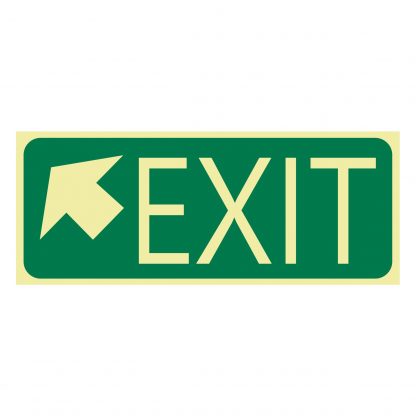 Exit Sign - Exit Arrow Top Left