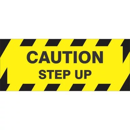Caution Step Up - Floor Marker