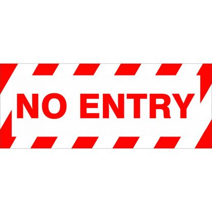 No Entry - Floor Marker