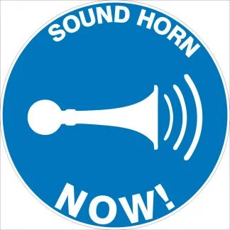Sound Horn Now - Floor Marker