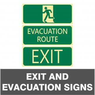 Exit and Evacuation Signs