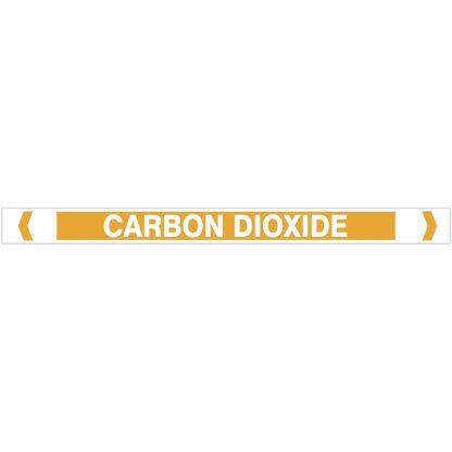 Carbon Dioxide Pipe Markers
