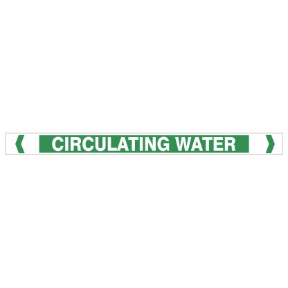 Circulating Water Pipe Markers