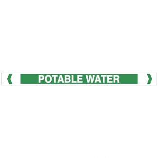 Potable Water Pipe Markers