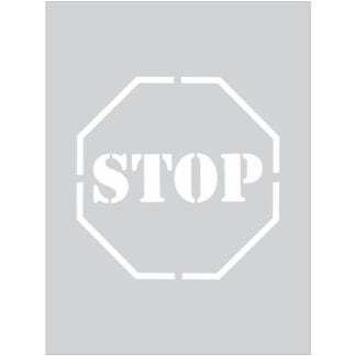 Stop Stencil