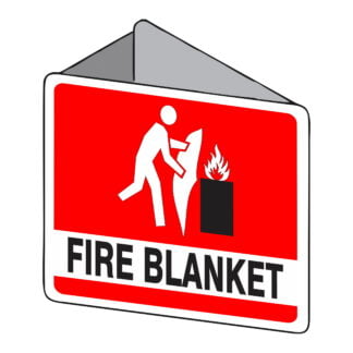 3d Fire Blanket Sign