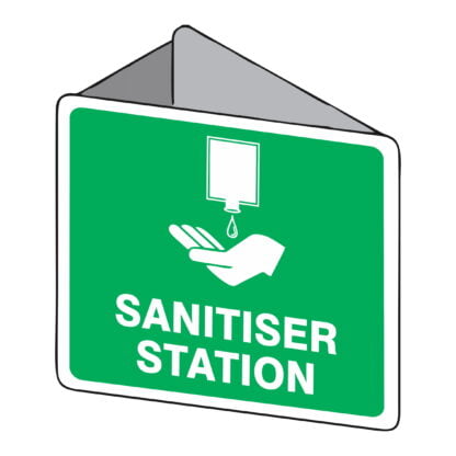 3d Sanitiser Station Sign