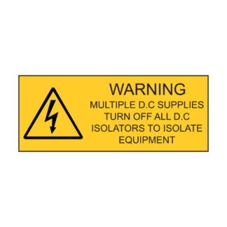 Multiple D.C. Sources - 100mm x 40mm