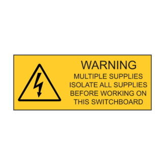 Multiple Supplies - 100mm x 40mm