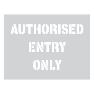 Authroised-Parking-Entry-Stencil-1