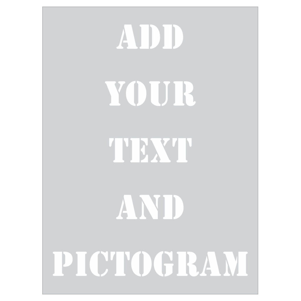 Custom Stencil Discount Safety Signs New Zealand