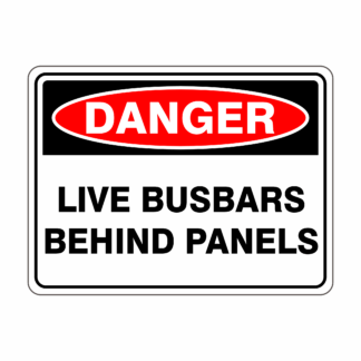 Live Busbars Behind Panels