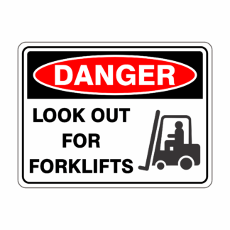 Look Out For Forklifts + Symbol