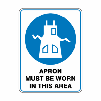 Mandatory Apron Must Be Worn