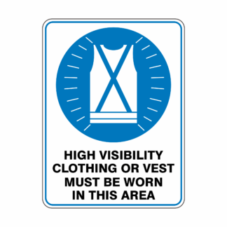 Mandatory High Visibility Clothing Protection
