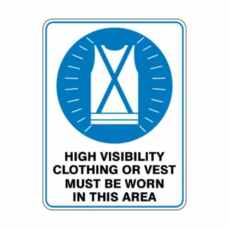 Mandatory High Visibility Clothing Protection